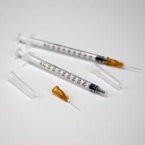 Syringe W/Needle Hypodermic Single Use with Sterile