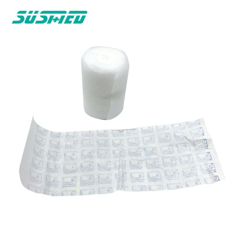 Medical 100% Cotton Orthopedic Cast Padding for Pop Bandage