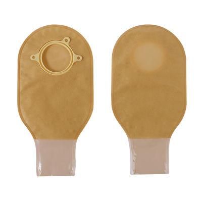 Material Medical Equipment Two Piece Hydrocolloid Ostomy Bag with Seal Clip Long Sticking Recycle