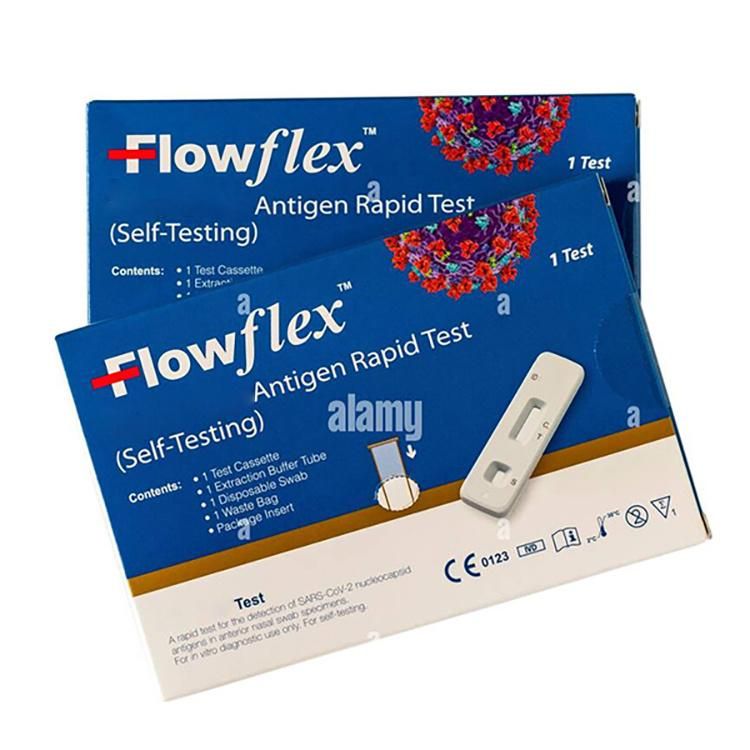 Flowflex Medical Products Ivd Reagent Swab Colloidal Gold Antigen Rapid Diagnostic Test Kit