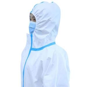 High Quality Manufacture Non-Woven Coverall in Stock Disposable Isolation Gown Protective Suit