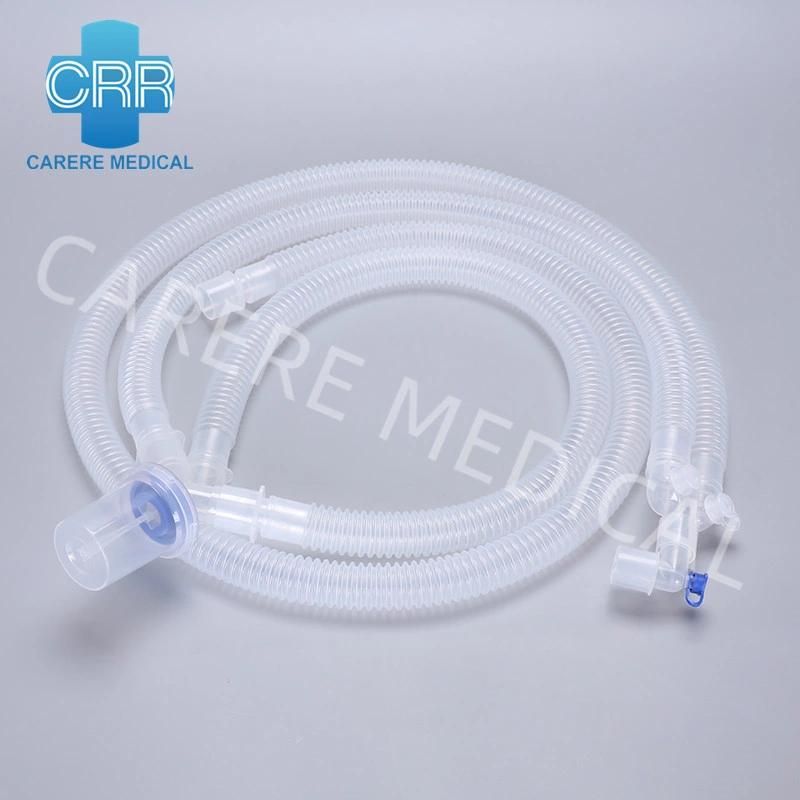 High Quality Disposable Medical Breathing Anesthesia Circuit Corrugated Watertraps