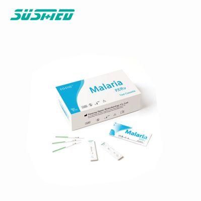 One Step Blood Malaria Antigen PF PV Pan Cassette Malaria Test Kit