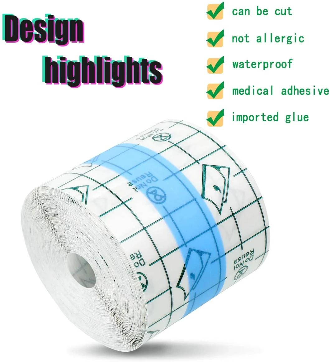 Sterilized PU Film Tattoo Aftercare Elastic Adhesive Bandage Wound Dressing Waterproof Tape