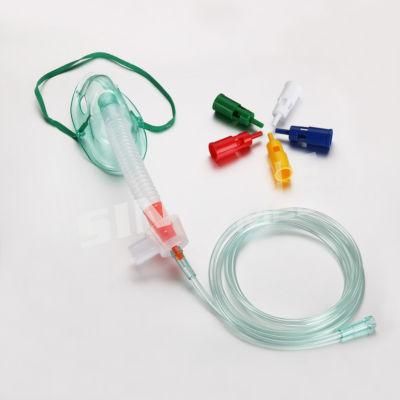 Hospital S M L XL PVC Adjustable Venturi Oxygen Mask