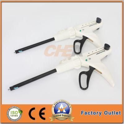 Straight Laparascopic Products Endoscope Disposable Surgical Stapler Cutter Stapler Articulating Reloads