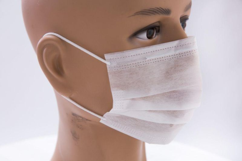 Disposable Protective 3 Ply Non-Woven Face Mask for Dust Virus