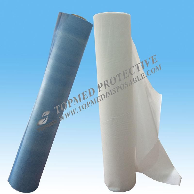 Disposable Medical Examination Bed Sheet Paper Roll White