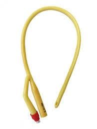 CE Approved 1/2/3 Way Disposable Medical Sterile Urine PVC or Silicone Coated Latex Foley Urethral Catheter with Balloon