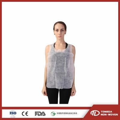 Kitchen Environmental Cheap Sleeveless Adults Disposable Waterproof LDPE HDPE PE Plastic Apron