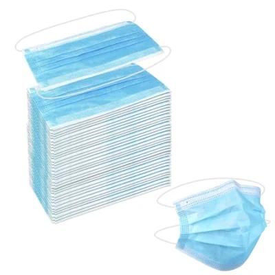 Non Woven Fabric Disposable PP 3ply Nonwoven Medical Face Mask