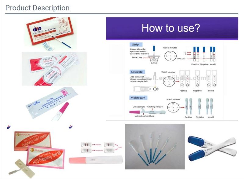 Antigen Test Kits Ovulation Diagnostic Test Lh Strip Cassette