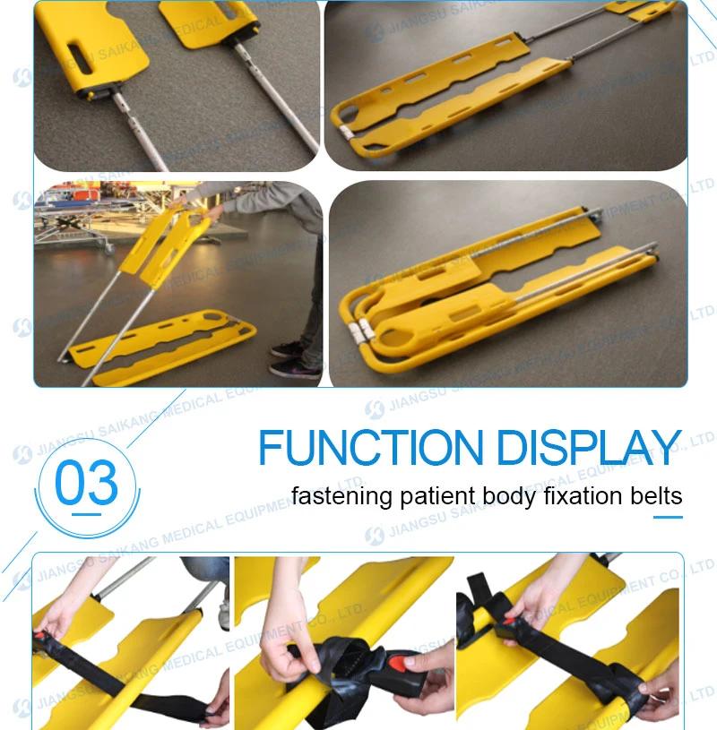 Ce Certification Simple Foldable Scoop Stretcher