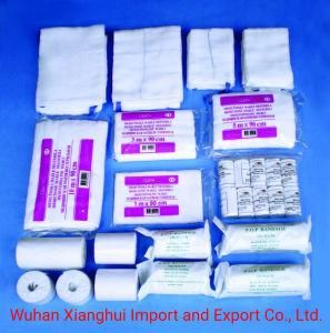 Customized Best Selling Wound Dressing Medical Supply 100% Cotton Gauze