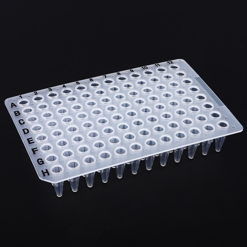 Lab Consumables Microplate No Skirt Micro 96 PCR Well Plate