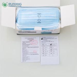 Manufacturer Disposable 3ply Medical Mask Onetime 3 Ply Medical Face Mask