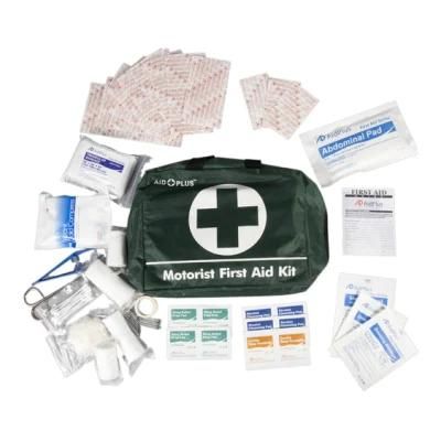 Mini CE FDA ISO Approved Plastic Medical Level Survival First Aid Box Kits Produdct Supplier for Home Car Auto Travel Family Outdoor Bag