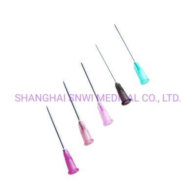 Disposable Medical Consumables Retractable Surgical Safety Syringe Sterile Various Size Hypodermic Injection Needle