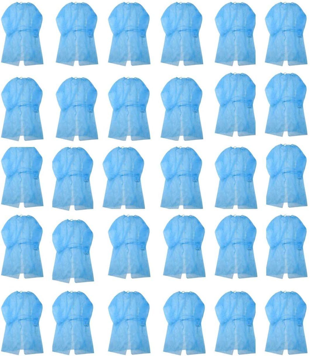 Nonwoven Isolation Exam Gown Polypropylene Hospital Gown