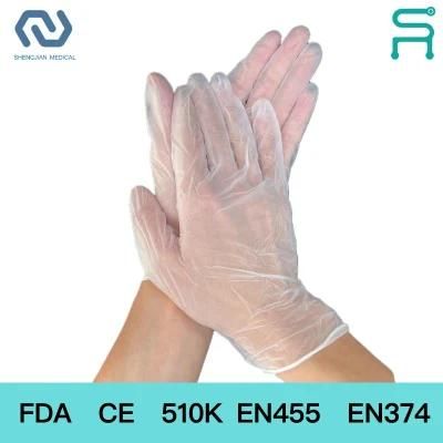 Food Grade FDA CE Disposable PVC Gloves