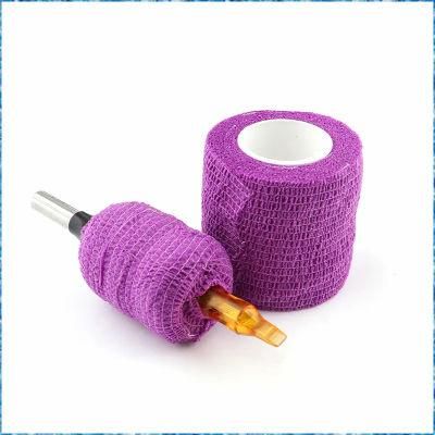 High Quality Nonwoven Tattoo Cohesive Elastic Ankle Bandage