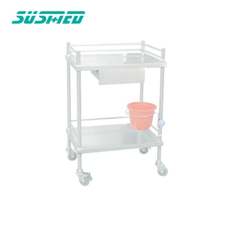 Cheap Medical Treatment Trolleys with Layer