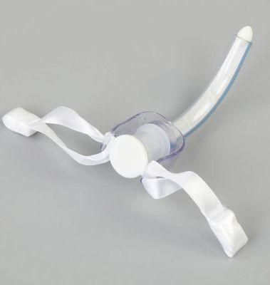 Medical Sterile PVC Disposable Tracheostomy Tube Different Types Cuffed