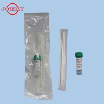 Disposable Virus Sampling Tube Preservation Solution with Throat Swab/5ml Tube 2ml Storage Solution