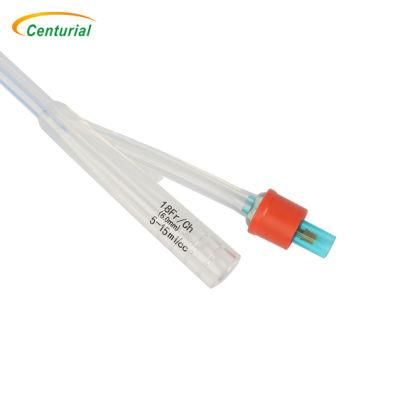 Hospital &amp; Homecare Disposable Drainage 100% Silicone Foley Catheter