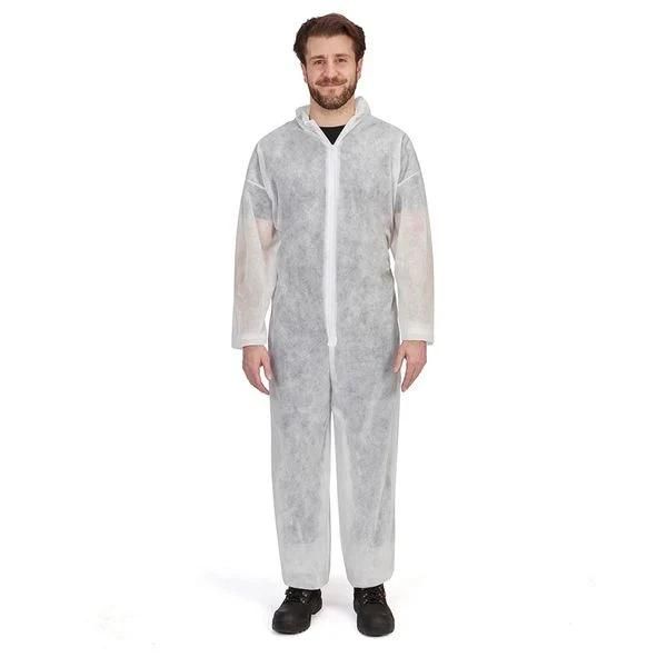 Safety Nonwoven Type 5 6 Disposable Clothing Coverall Work Wear