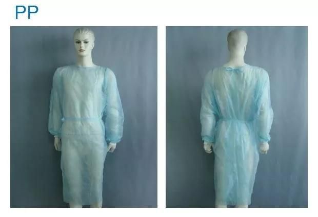 PE Medical Disposable Isolation Surgical Gown