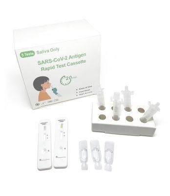 Rapid Medical Test Regent Antigen Test Kit Cassette, Antigen Saliva Test