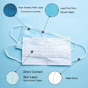 Disposable Medical Surgical Mask for Surgical Protection