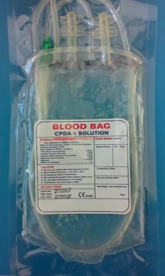 Disposable Medical Quadru-Ple Blood Bag (QC-250A)