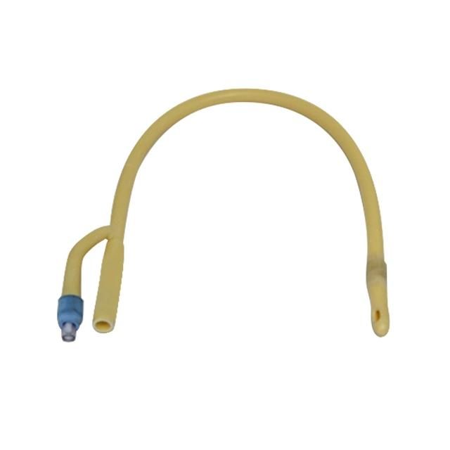 High Quality Disposable Medical 2-Way Latex Foley Catheter with CE & ISO