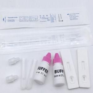 Antigen Antibody Fast Reagent Buffer and Swab Nasal Disposable Throat Saliva Kit