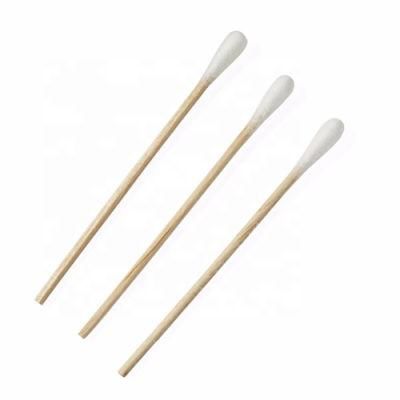 Professional Hospital Use Medical Grade Tipped Applicator Wooden Applicator Sticks
