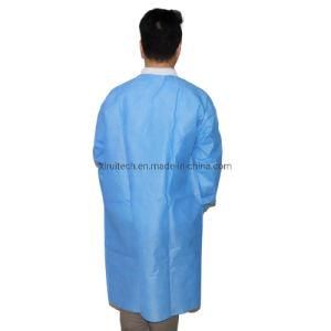 Personal Protective Disposable PP Workwear Lab Coat in Housekeeping Uniform