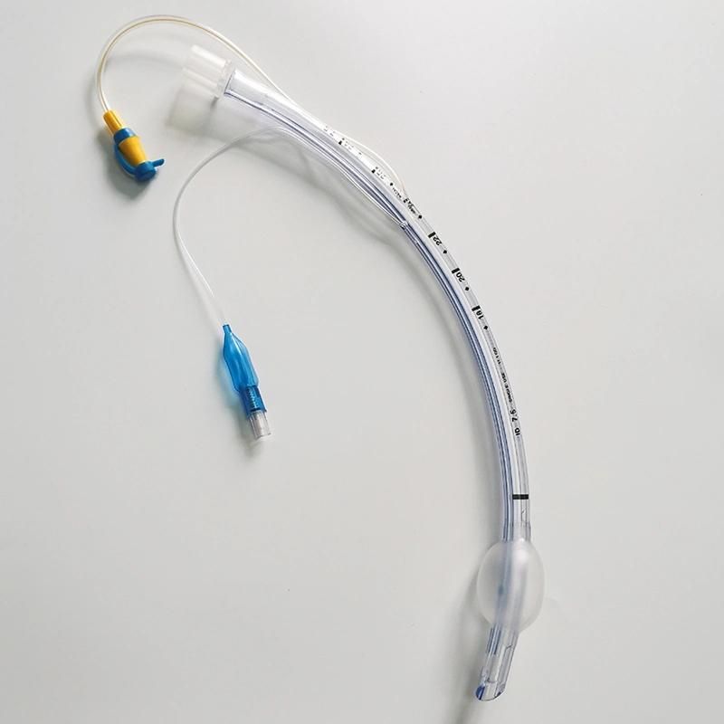 China Medical Production Line PVC Endotracheal Tube with Suction Lumen