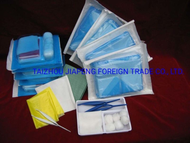 Basic Dressing Set Best Price Hospital Disposable Sterile Medical Instrument Surgical Basic Dressing Set