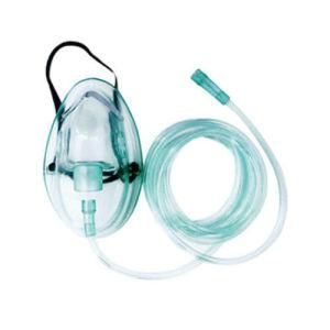 Medical Supply Adjustable Nebulizer Facial Breathing Oxygen Mask with Tube