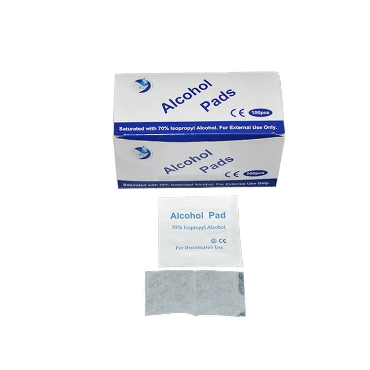 Disposable Alcohol Pad Non-Woven Alcohol Swabs70% Disinfection Alcohol Pre Pad
