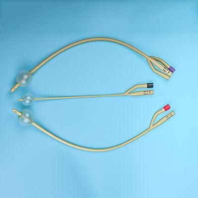 Certified Decent Quality Silicone Foley Catheter 2 Way 3 Way