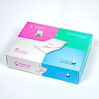 80 Sheets Custom Printed Disposable Facial Cotton Towel for Facial Cleaning