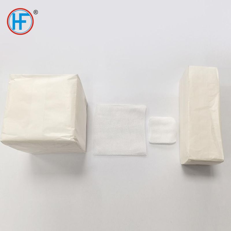 Mdr CE Approved Disposable Practical Non Sterile 100% Cotton Medical Gauze