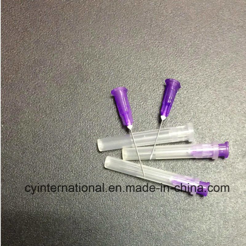 Sterile Hypodermic Needle Syringe Needle 24G for Hospital with Ce