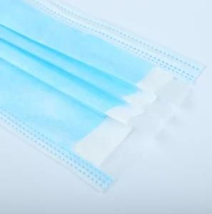 Non-Woven Disposable Facemask Three Ply Factory Supply Safety Disposable Three Layers Non Woven Face Mask