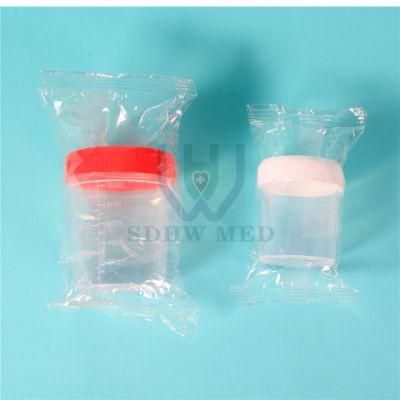 Good Price Medical Cup Sterile Plastic Urine Sample Container 60ml