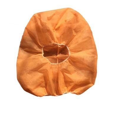 ISO 9001 ISO 13485 Disposable Non Woven Disposable Balaclava Hood Cap with Eyeslot and Elasticated Neck