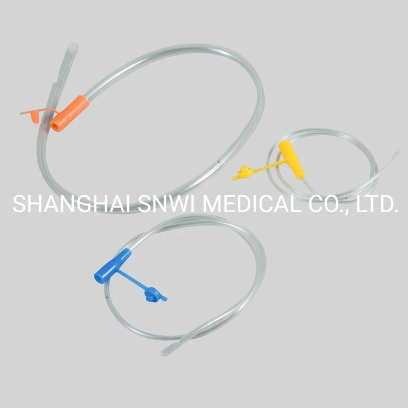Disposable Medical PVC/Silicone Sterile Stomach Nasogastric Feeding Tube